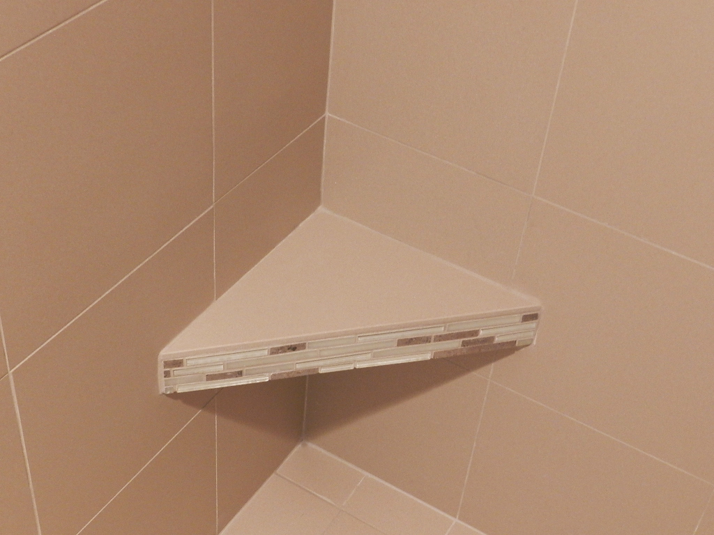 Tile Corner Shower Bench Accent Tile Company